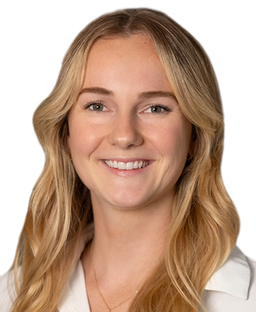 Bridget Nelson A woman in white business casual clothing
