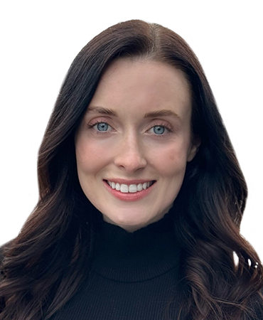 Morgan Chafin Smiling woman with long brown hair