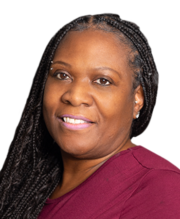Cynthia Graham A woman in red shirt