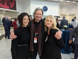 Group portrait at networking event